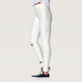 Pret-tightlegging lange witte  leggings (Links)