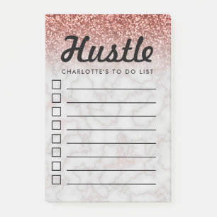 Pret van het gedrang om Lijst te doen nam de Post-it® Notes