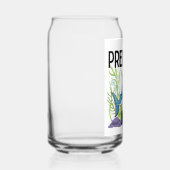 pretator in blue , shark, cartoon style blikvorm glas (Rechts)