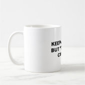 Pretbeker voor leuke gesprekken koffiemok (Links)