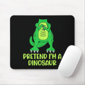 Pretend I’m A Dinosaur Costume Lazy Halloween  Muismat (Met muis)
