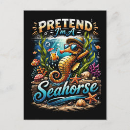 Pretend I’m a Seahorse Briefkaart