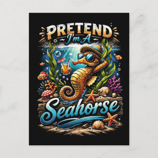 Pretend I’m a Seahorse Briefkaart