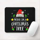 Pretend I'm A Christmas Tree Funny Christmas Costu Muismat (Met muis)