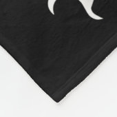 Pretend I'm A Crow Funny Lazy Halloween Costume  Fleece Deken (Hoek)