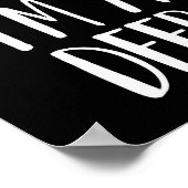 Pretend I'm A Deer Family Women Men Kids Halloween Poster (Hoek)