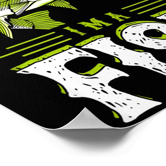 Pretend I'm A Fish B Funny Cute Lazy Halloween Cos Poster (Hoek)