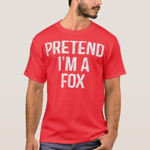 Pretend Im A for Funny Lazy Halloween Costume 2022 T-shirt