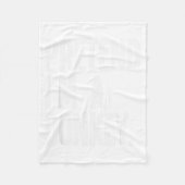 Pretend I'm A Funny Halloween Party Costume  Fleece Deken (Voorkant)