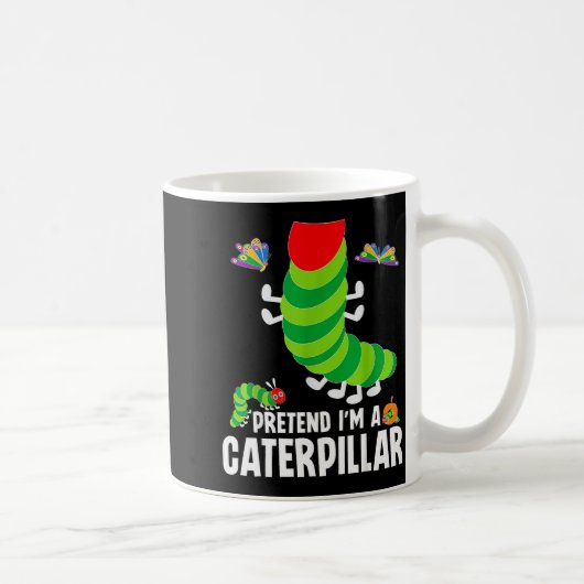 Pretend I'm A Funny Lazy Halloween Costume  Koffiemok (Rechts)