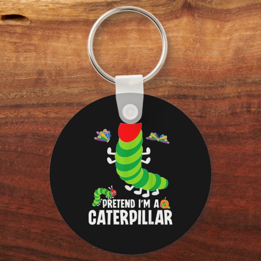 Pretend I'm A Funny Lazy Halloween Costume  Sleutelhanger (Voorkant)