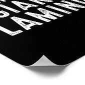 Pretend I'm A Giant Flamingo Lazy Easy Diy Hallowe Poster (Hoek)