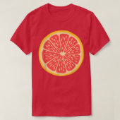 PRETEND I'M A GRAPEFRUIT HALLOWEEN COSTUME RUBY  T-SHIRT (Design voorkant)