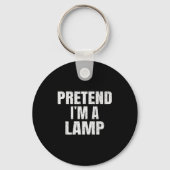 Pretend I'm A Lamp Family Group Lazy Easy Hallowee Sleutelhanger (Voorkant)