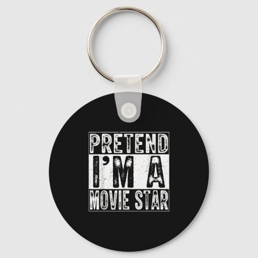 Pretend I'm A Movie Star Family Women Men Costume Sleutelhanger (Voorkant)