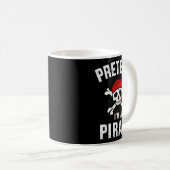 Pretend I'm A Rate Funny Lazy Easy Diy Halloween C Koffiemok (Voorkant rechts)