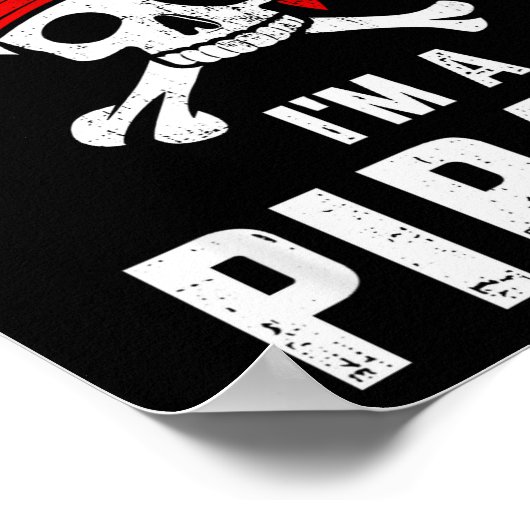 Pretend I'm A Rate Funny Lazy Easy Diy Halloween C Poster (Hoek)