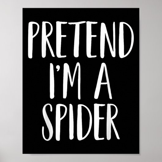 Pretend I'm A Sder Family Women Men Kids Halloween Poster (Voorkant)