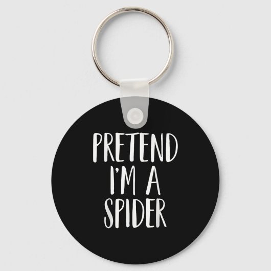 Pretend I'm A Sder Family Women Men Kids Halloween Sleutelhanger (Voorkant)