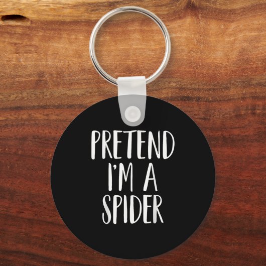 Pretend I'm A Sder Family Women Men Kids Halloween Sleutelhanger (Voorkant)