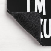 Pretend I'm A Skunk Funny Halloween Party Costume Muismat (Hoek)