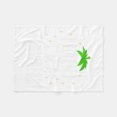 Pretend I'm A Strawberry Funny Lazy Easy Halloween Fleece Deken (Voorkant (Horizontaal))