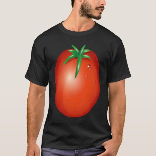 Pretend I'm a Tomato Sliced Halloween Costumes Tom T-shirt (Voorkant)