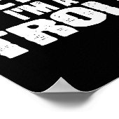 Pretend I'm A Troll Funny Halloween Costume  Poster (Hoek)