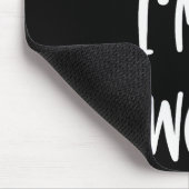 Pretend Im A Wolf Funny Lazy Halloween Party Costu Muismat (Hoek)