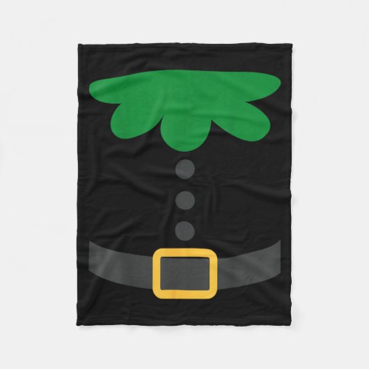 Pretend I'm An Elf Christmas Quick Costume Lazy Pa Fleece Deken (Voorkant)