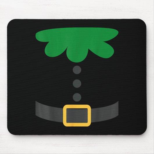 Pretend I'm An Elf Christmas Quick Costume Lazy Pa Muismat (Voorkant)