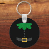 Pretend I'm An Elf Christmas Quick Costume Lazy Pa Sleutelhanger (Voorkant)