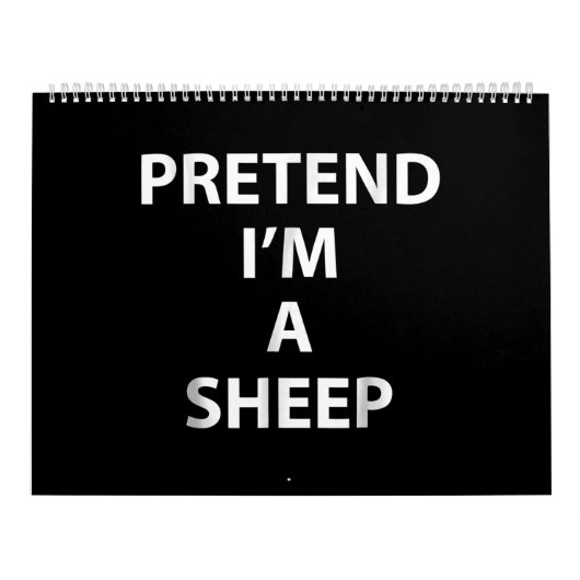 Pretend im | halloween funny party gift kalender (Hoes)