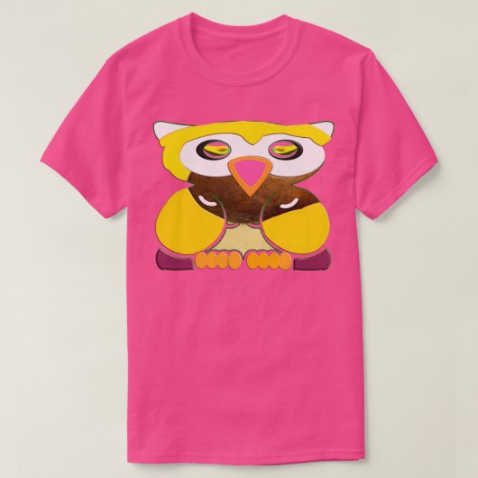 PRETEND Ix27AM EEN OWL AVOCADO 2 T-shirt (Design voorkant)