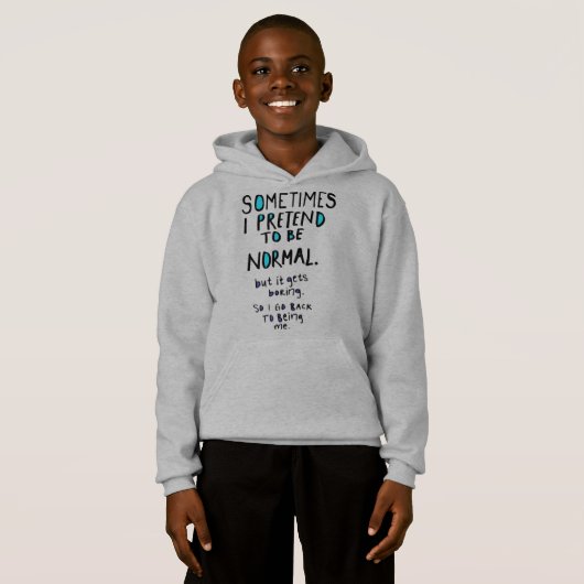 Pretend to be normal (Voorkant volledig)