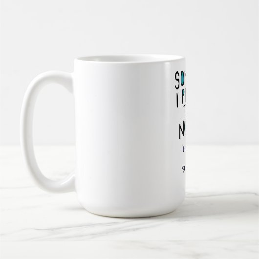 Pretend to be normal koffiemok (Links)