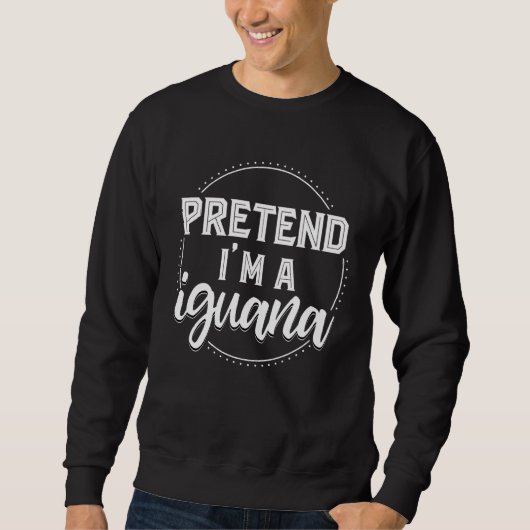 Pretending Iguana Trui (Voorkant)