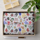 Pretentielos Kerstweefselpapier Tissuepapier (Geschenk)
