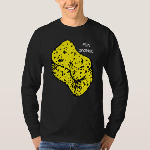 Pretentieloze spons feestverstoorder t-shirt