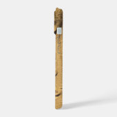 Pretentieloze strand schelpen goede vibraties cita iPhone 15 hoesje (Linkerkant)