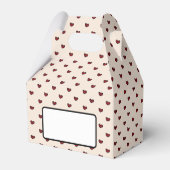 Pretentieloze styliste Lieve schat Feestbenodigdhe Bedankdoosjes (Achterkant)