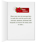 Pretentieuze Oude Koningin: Grappige Gay Kerst Kaa (Binnen (Rechts))