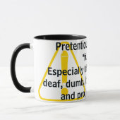 Pretentious people are "funny!" mok (Links)