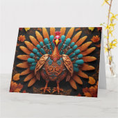 PRETIGE THANKSGIVINGDAG KAART (Gele Bloem)