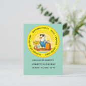 pretige uitnodiging voor een zonnige bestemming me (Staand voorkant)