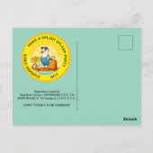 pretige uitnodiging voor een zonnige bestemming me (Achterkant)