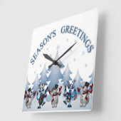 PRETIGELEK SEIZOEN VIERKANTE KLOK (Hoek)