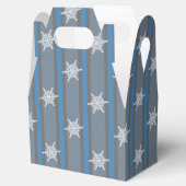 Pretigevolle Sneeuwvlok Bedankdoosjes (Geopend)