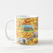 Pretkaart van Londen Engeland Mok (Links)