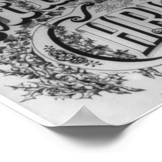  "pretkerst" circa 1876 poster (Hoek)